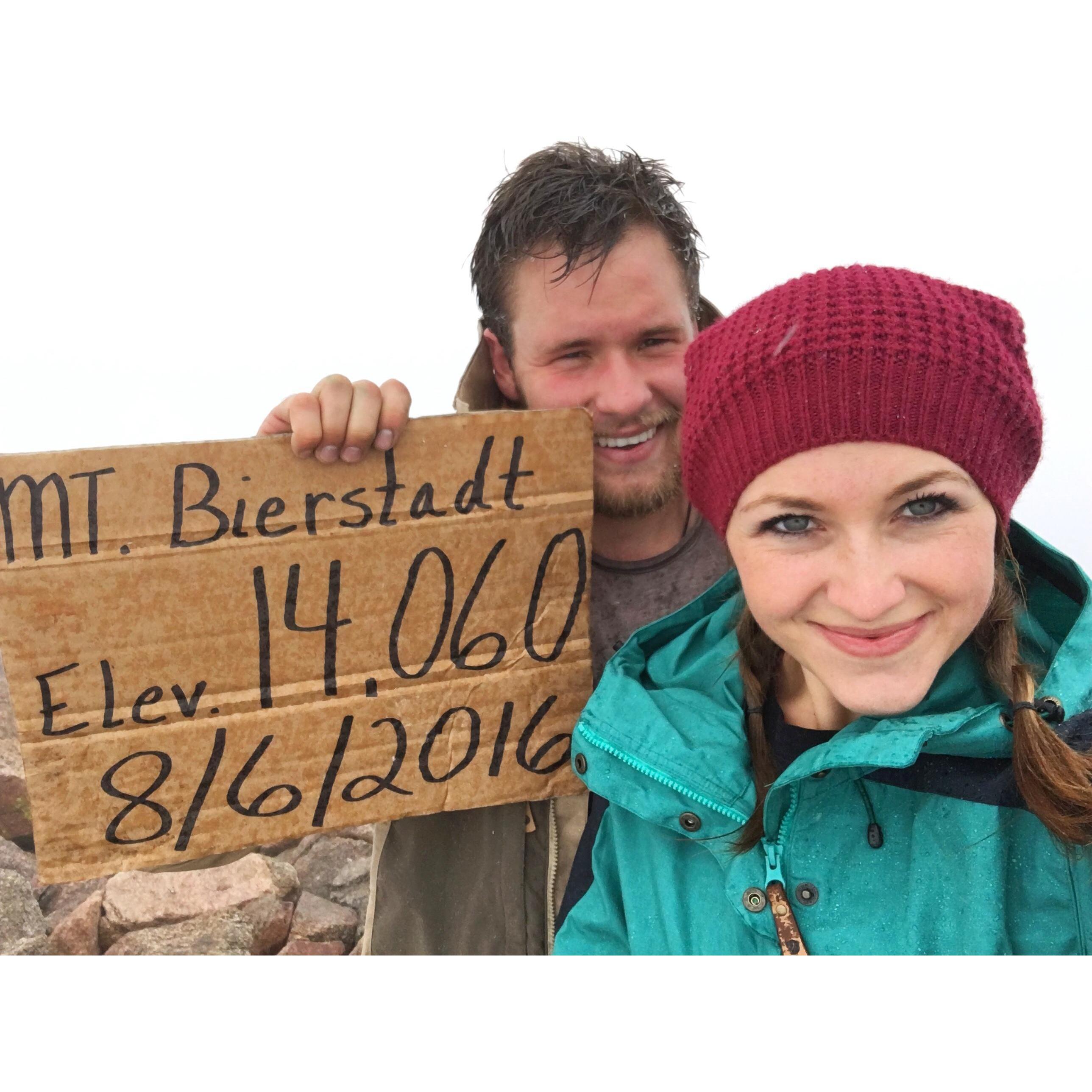 Hiked a 14er August 2016