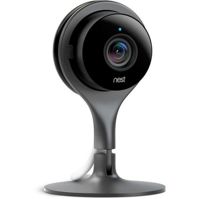 Google Nest Cam indoor wired home security camera- black Hardwired Wired Smart Indoor Security Camera