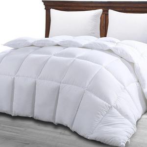 Queen Comforter Duvet Insert White - Quilted Comforter with Corner Tabs - Hypoallergenic, Plush Siliconized Fiberfill, Box Stitched Down Alternative Comforter by Utopia Bedding