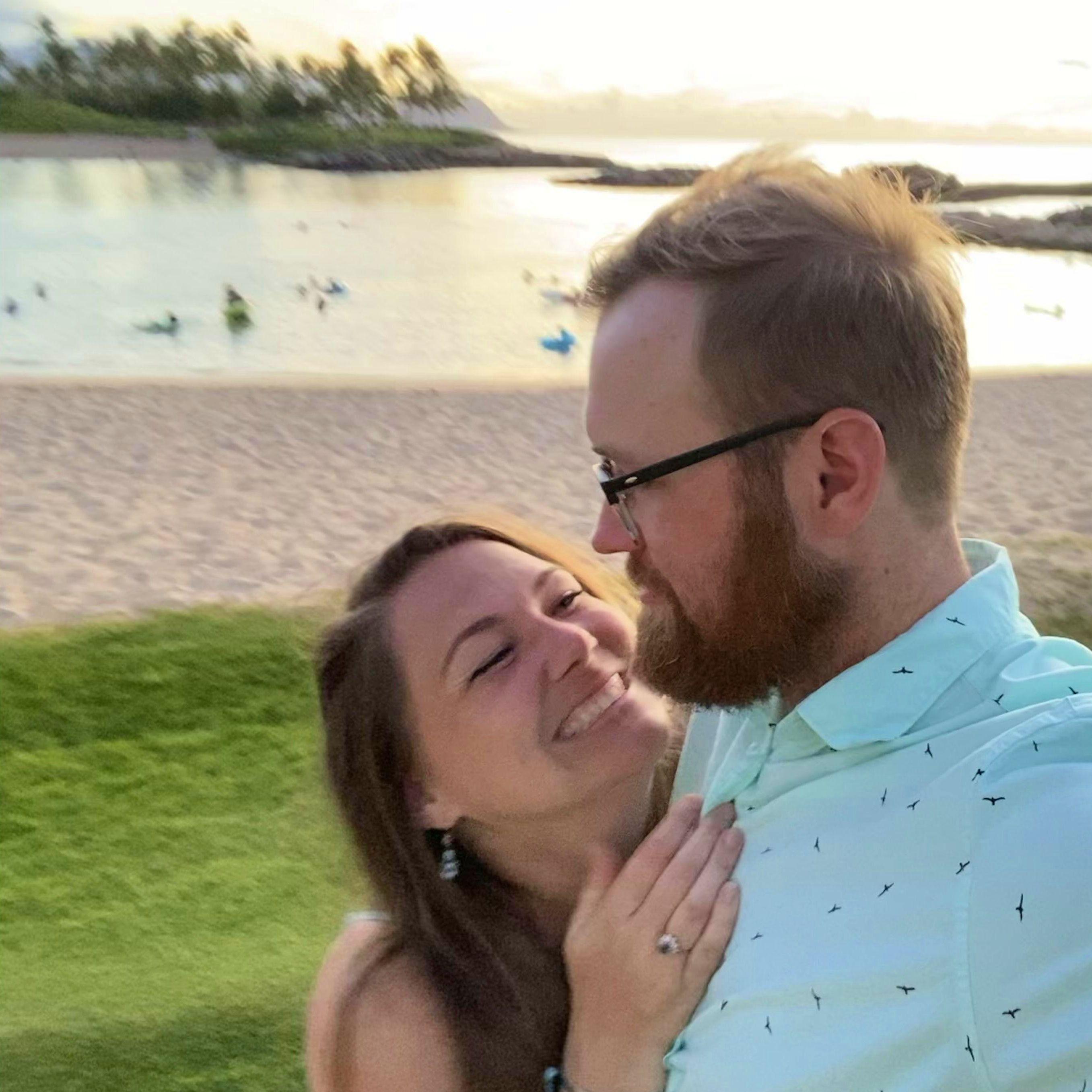 Newly Engaged in Hawaii!!
