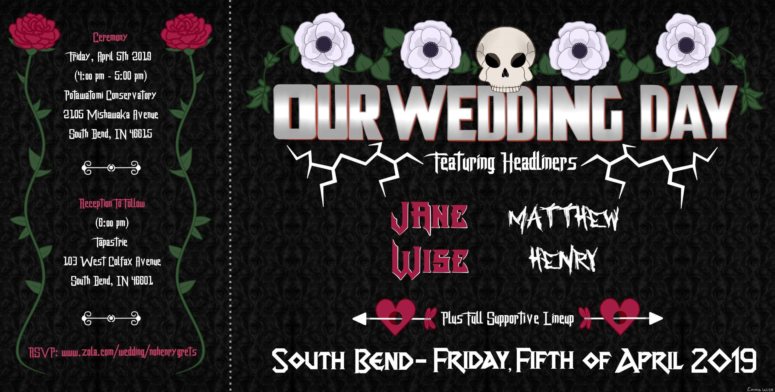 The Wedding Website of Jane Wise and Matt Henry