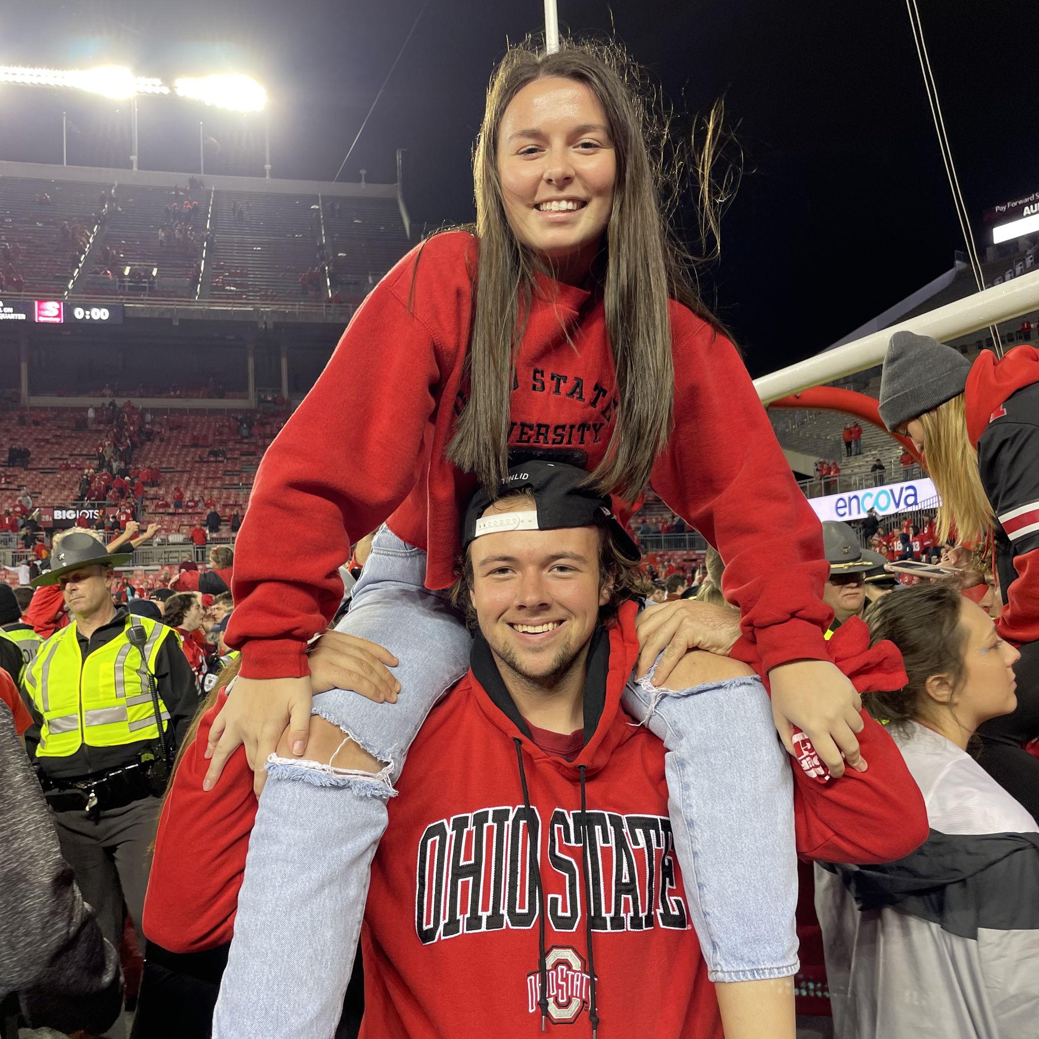 Ohio State football game, October 2021