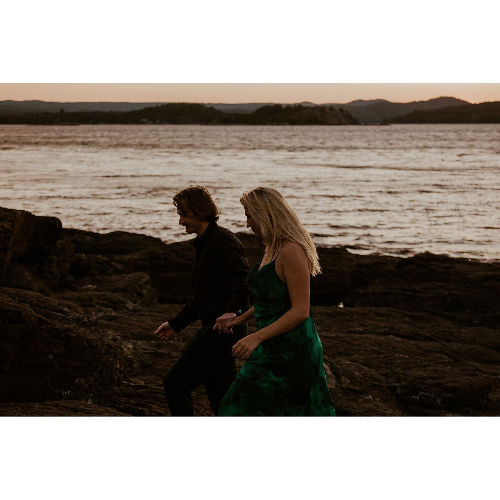 Finishing up our engagement photoshoot