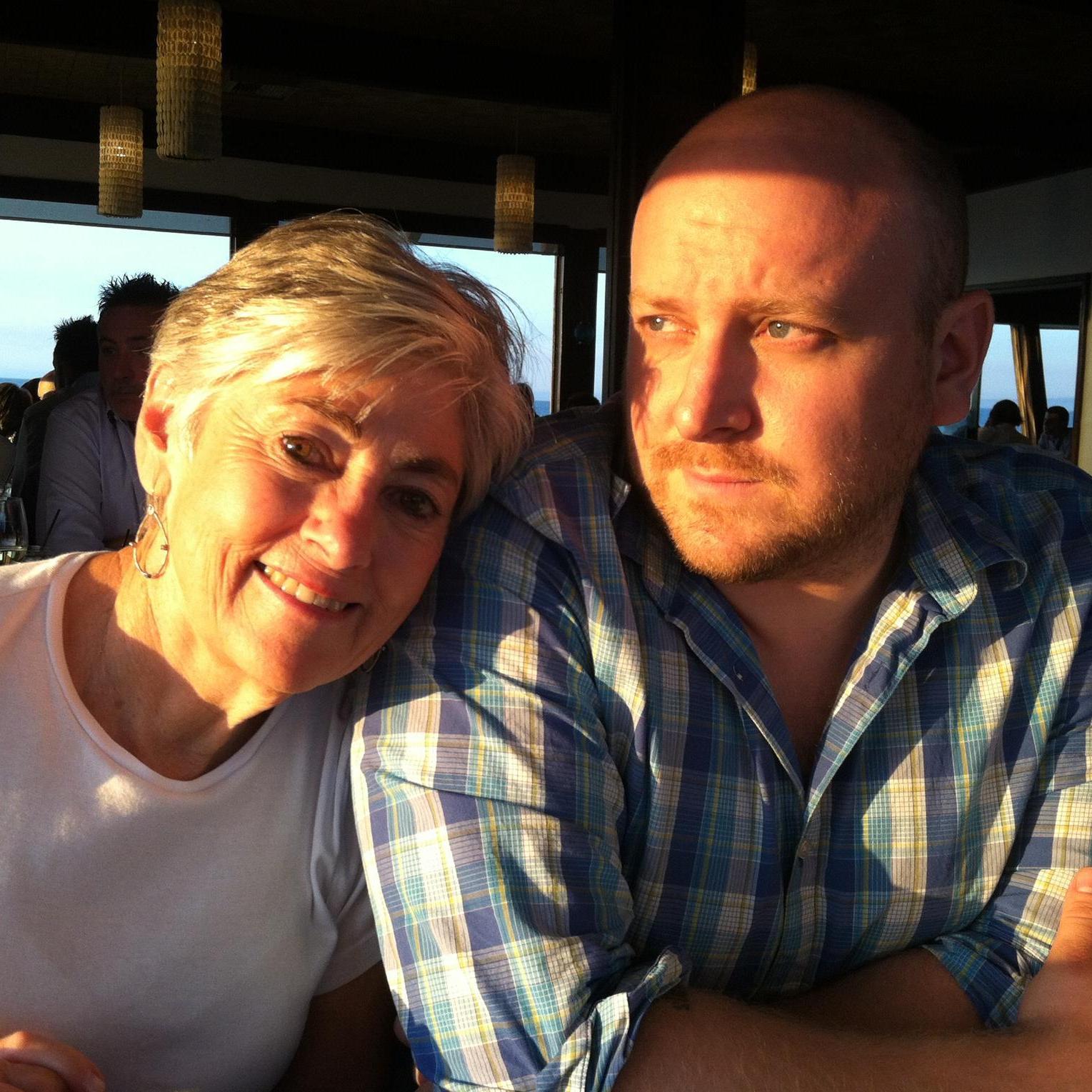 Shep + Nicky at Moonshadows in Malibu, CA. No Mel Gibson that afternoon, but crazy came in the form of a sunset.