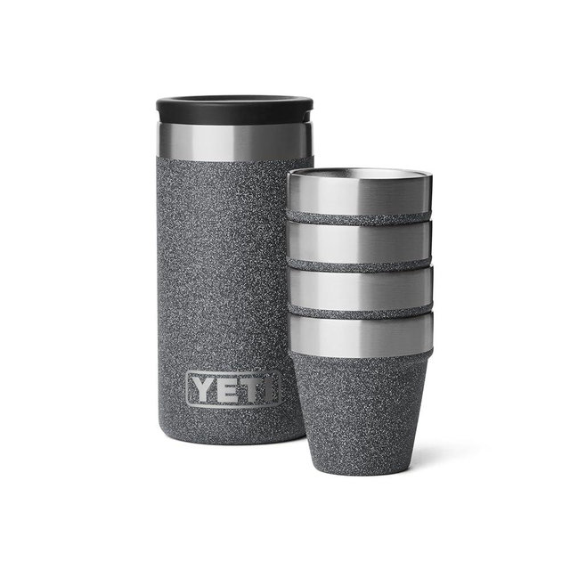 YETI Shot Glasses with Carrying Case, Set of 4