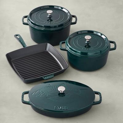 Staub Cast-Iron 7-Piece Cookware Set