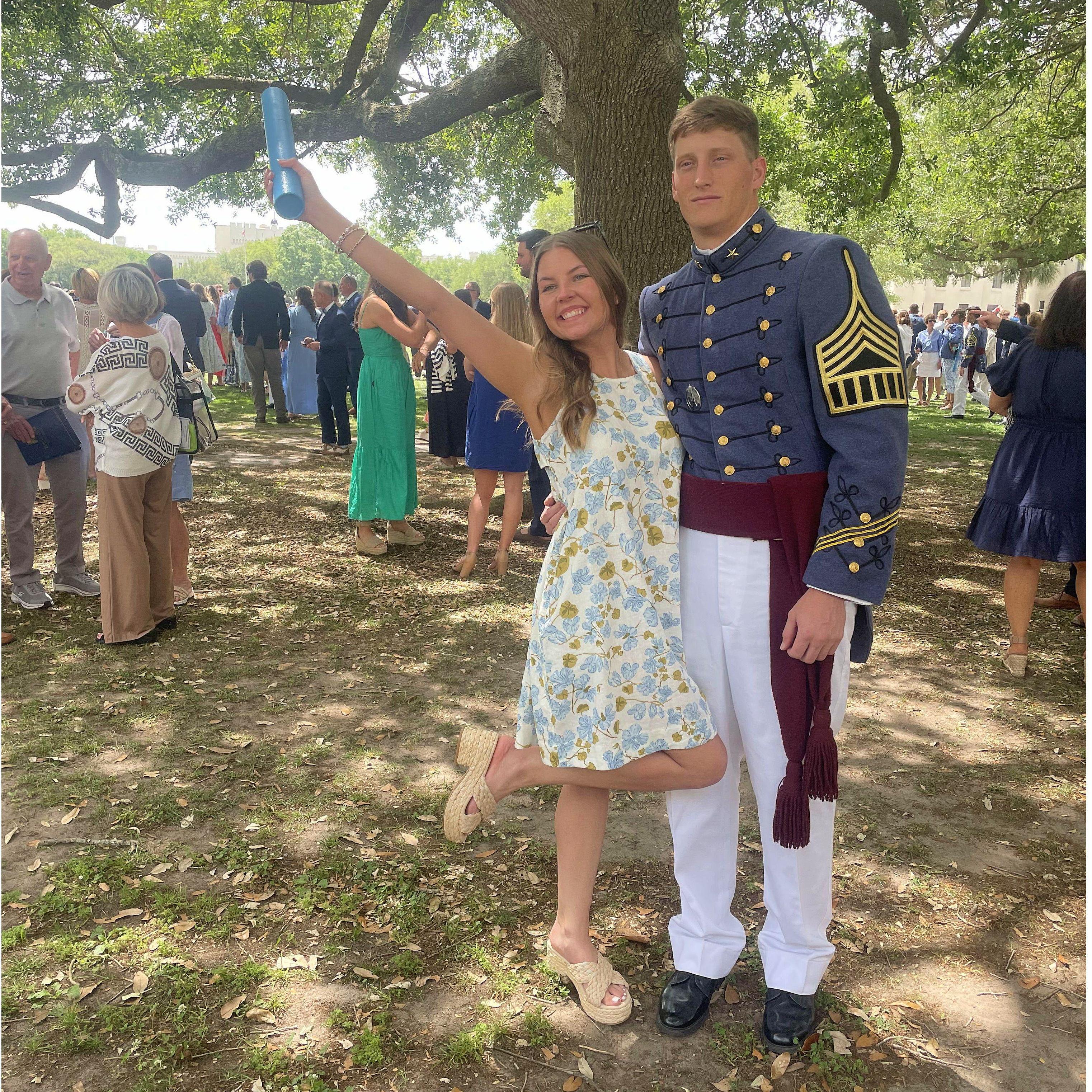 A's graduation @ The Citadel :)