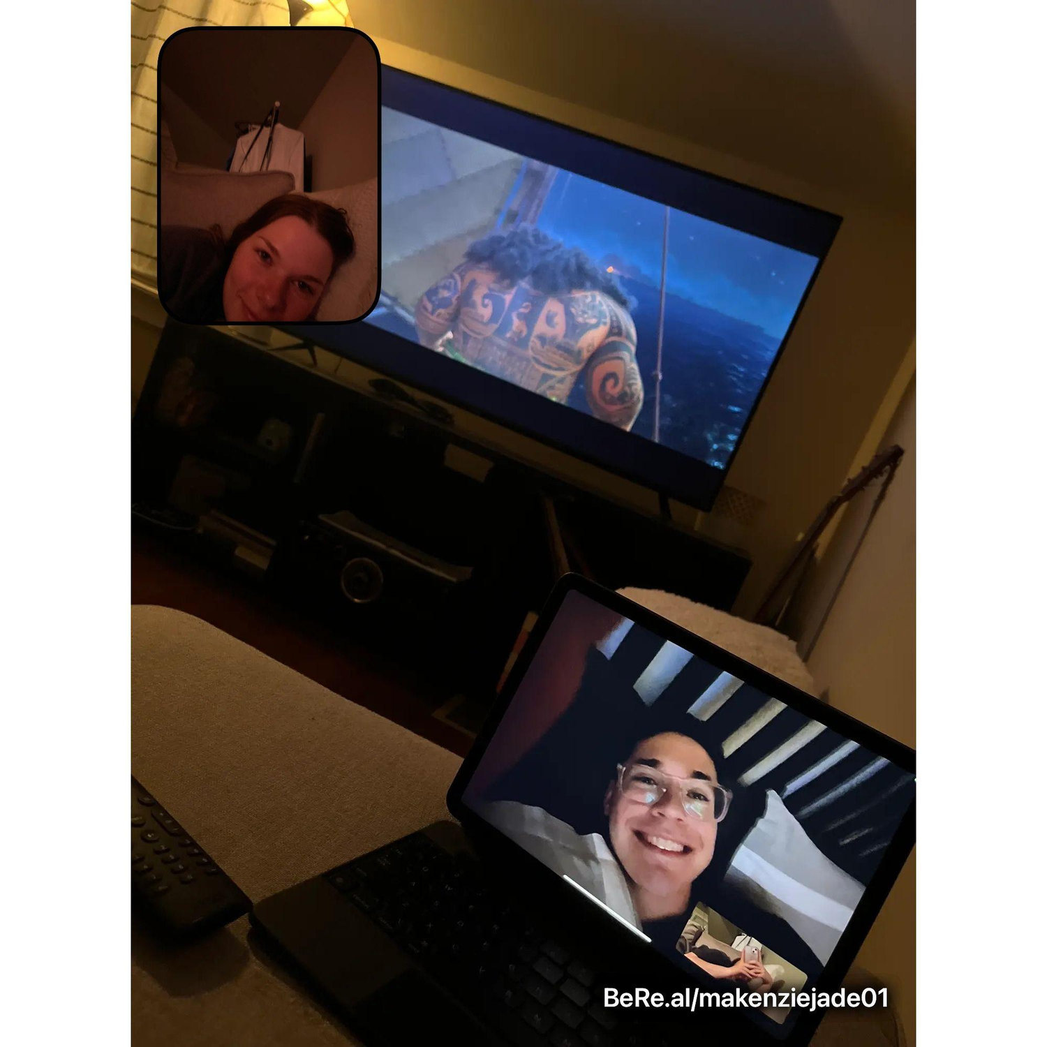 Long distance movie nights!…3…2..1.. Play!