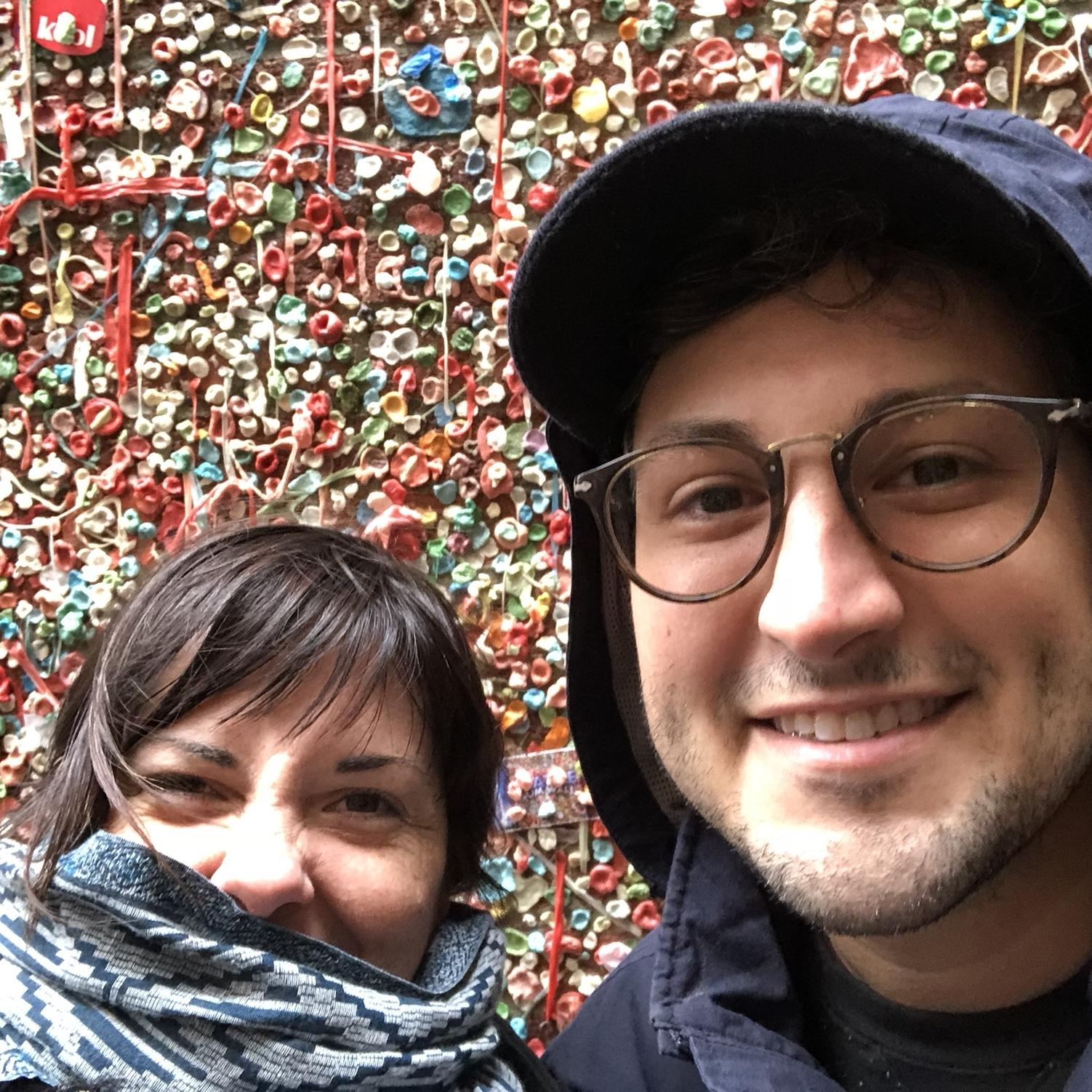 Gum wall!