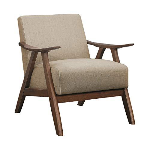 Lexicon Fabric Accent Chair, Brown