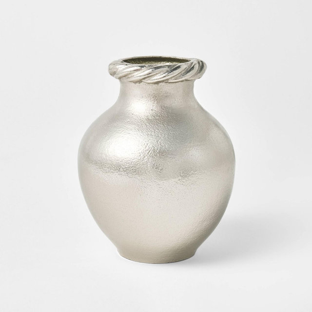 Small Vase Silver - Threshold™ designed with Studio McGee