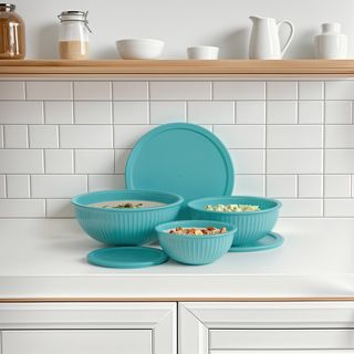6-Piece Vintage Rainbowl Mixing Set