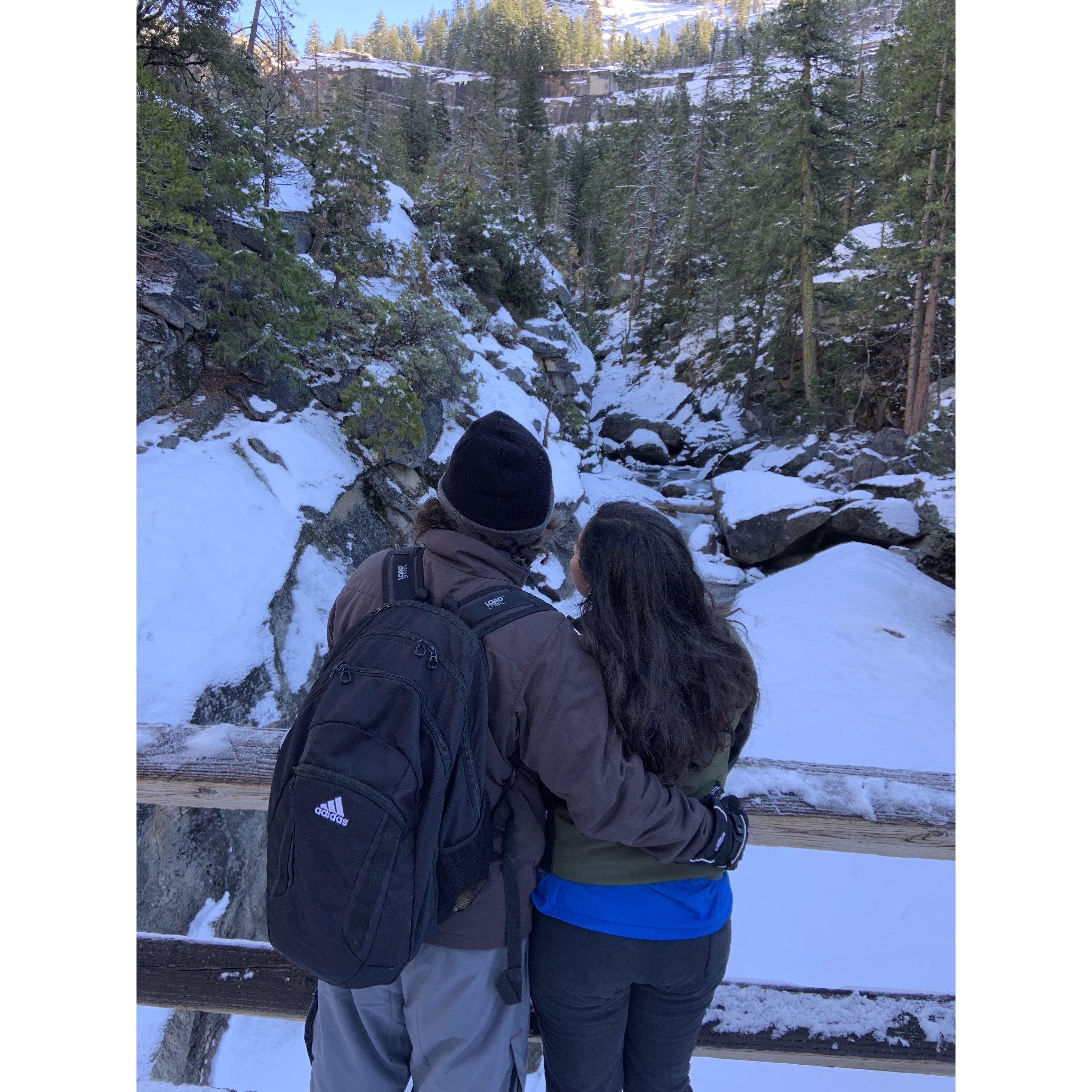 Yosemite during our second year. Yosemite, CA.