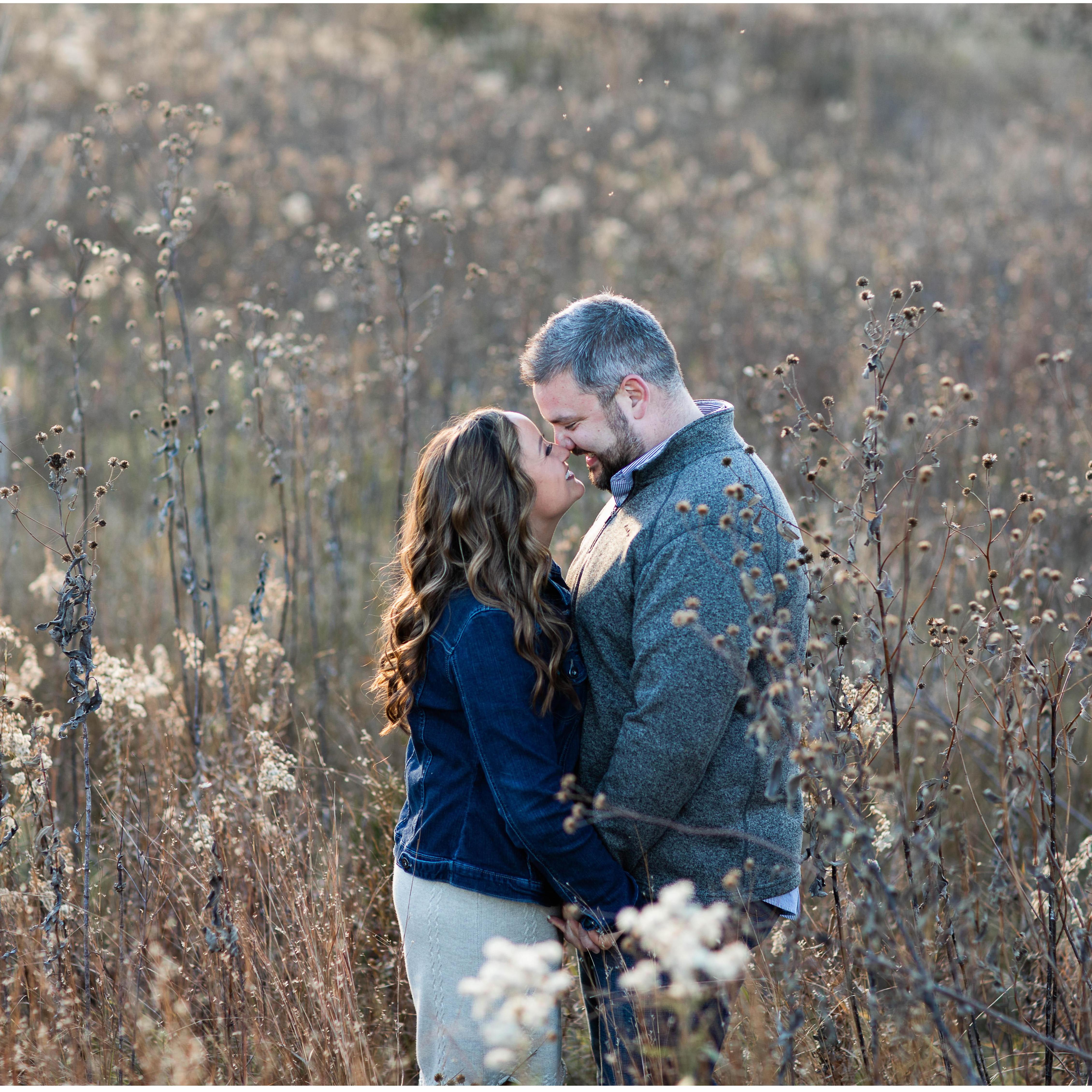 We love our engagement photos by Mary Rose Photography!