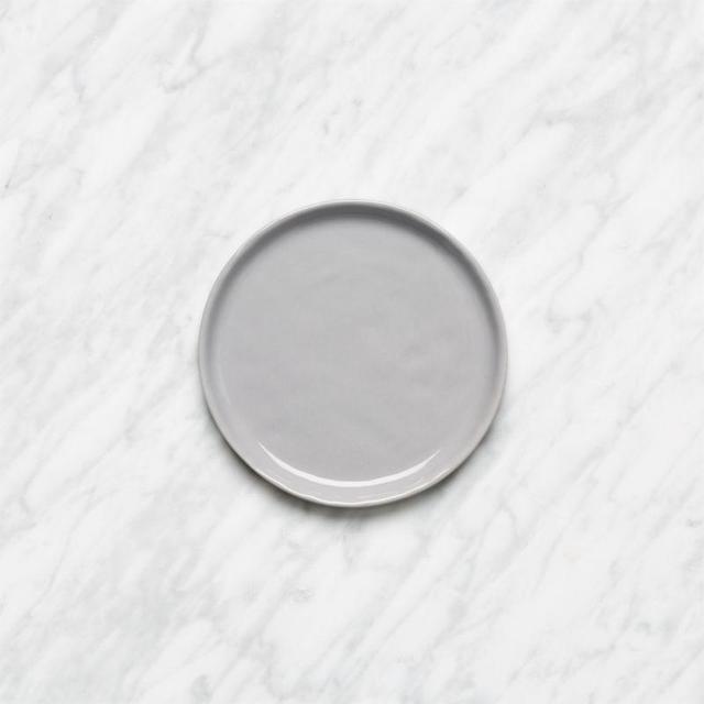 Mercer Grey Round Appetizer Plate