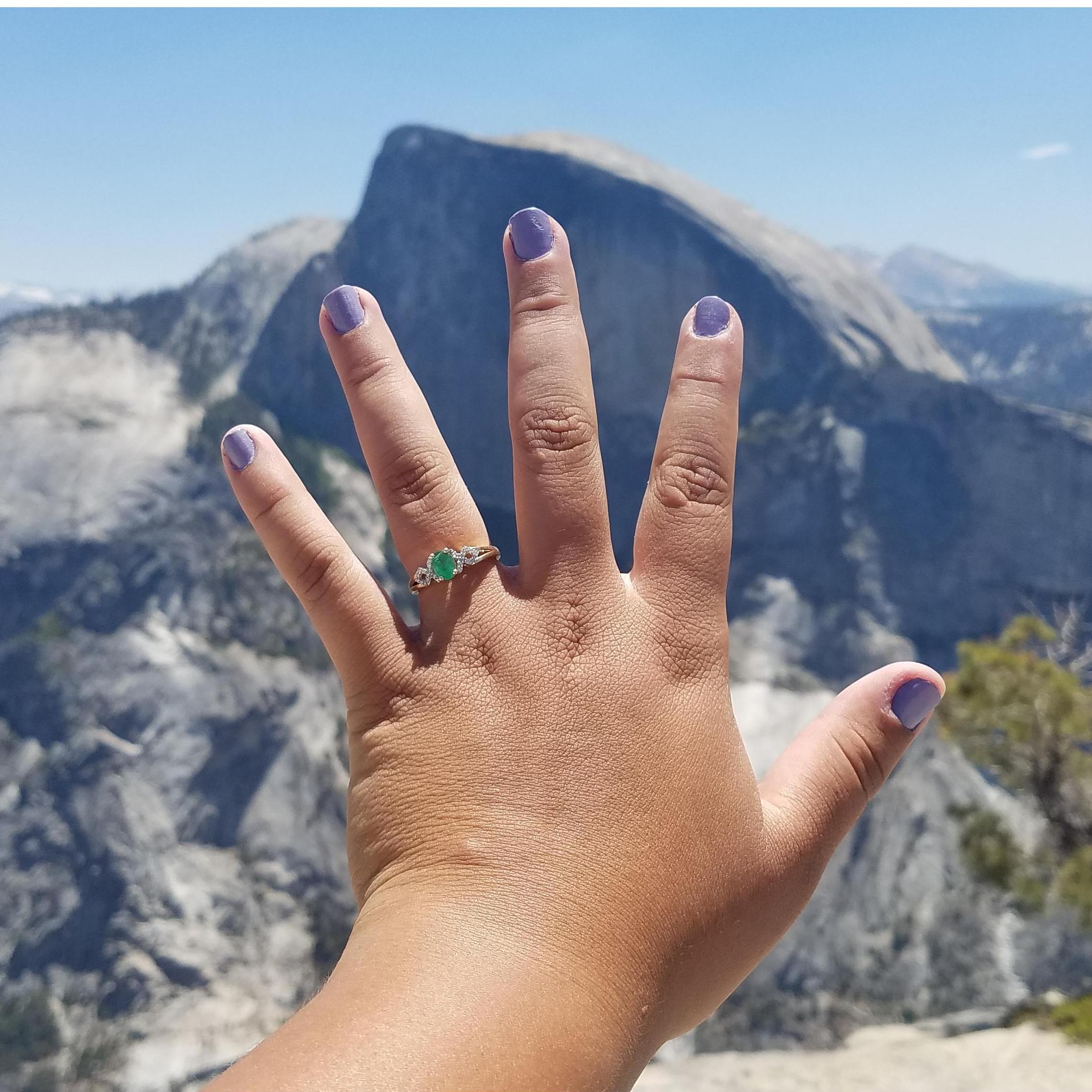 Yosemite proposal (half dome) on North Dome.