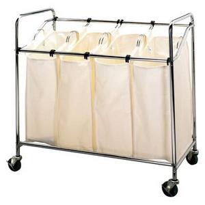 Household Essentials 4-Compartment Laundry Sorter