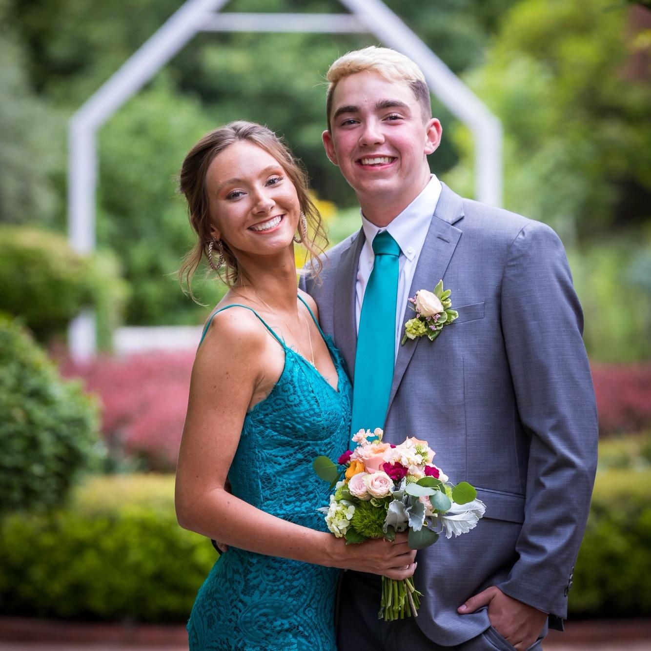 There were lots, and lots, and lots of proms together.