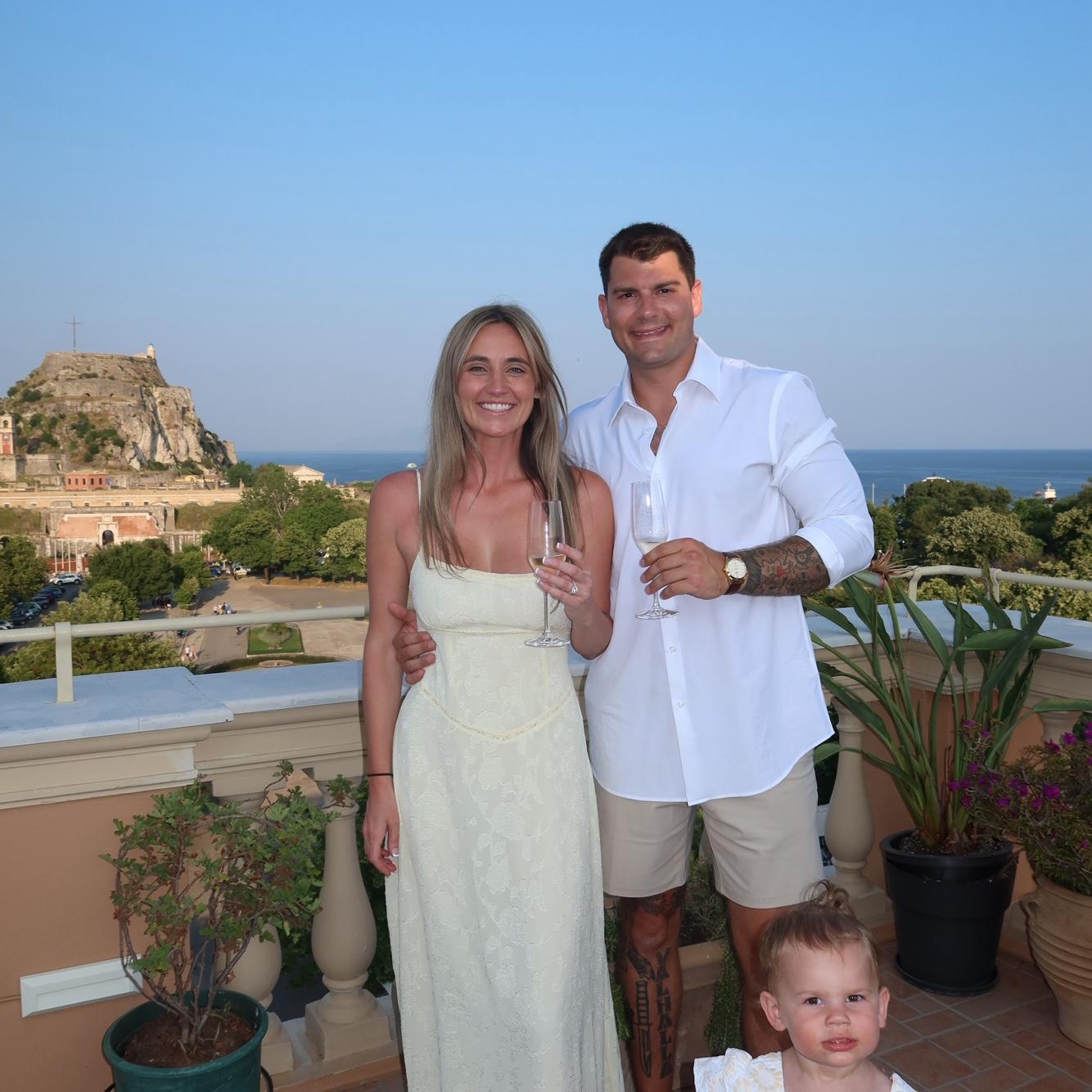 The champagne was flowing!