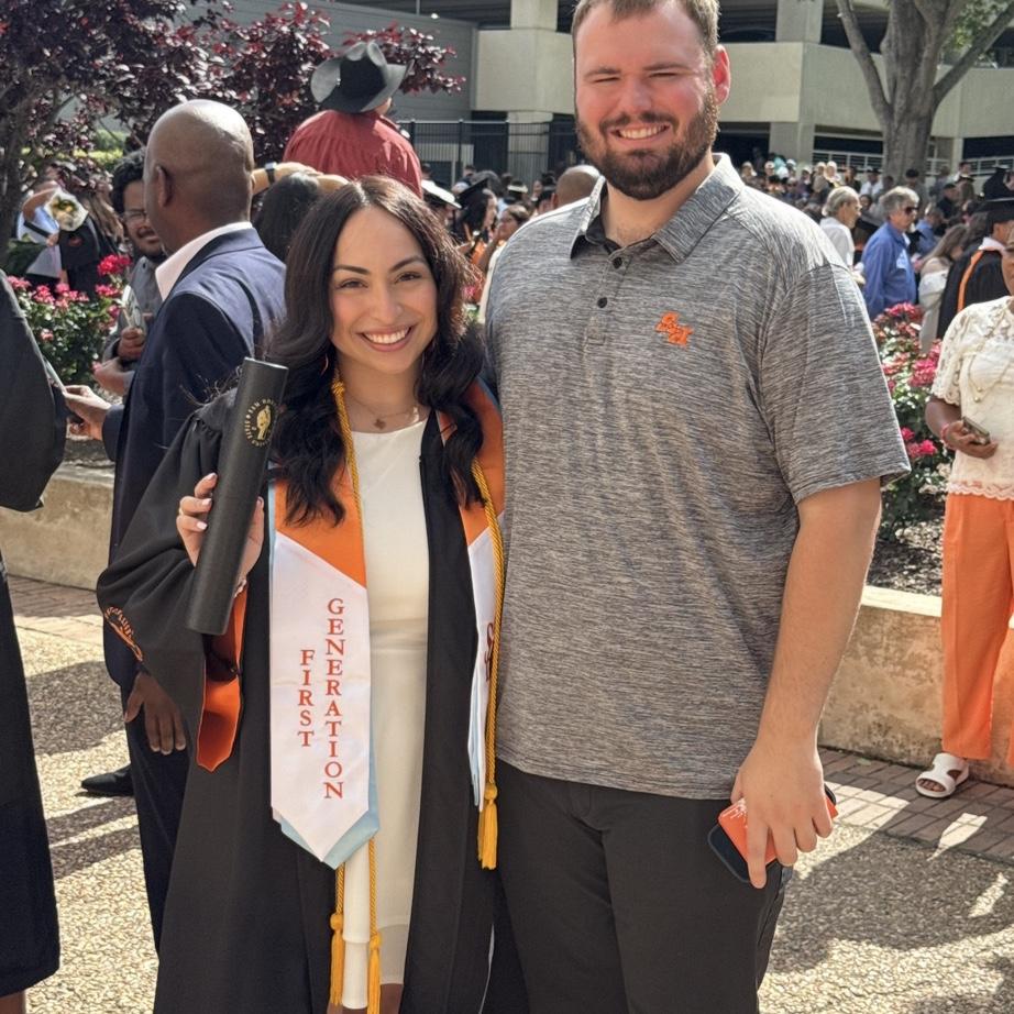 Madi graduate from SHSU