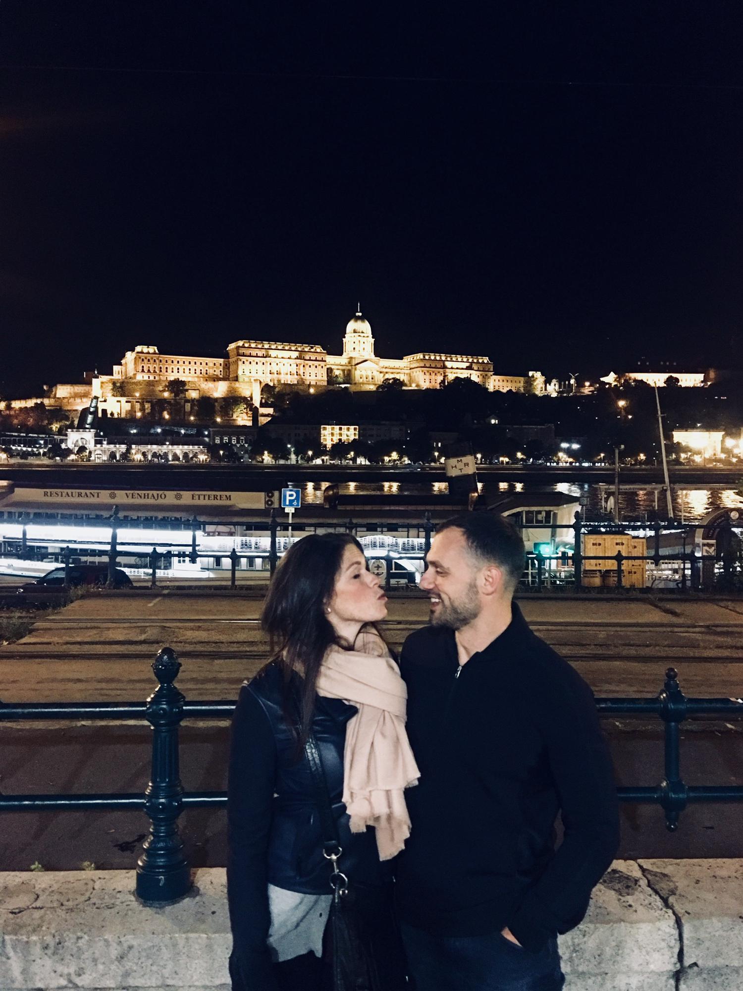 Nate's first international trip to Budapest, Hungary for Bethany's best friends wedding, 9/2017.