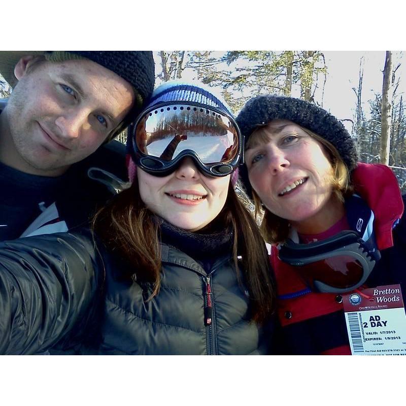 Bretton Woods Ski Resort, NH | January 7, 2013
With Elizabeth's mom, Patty