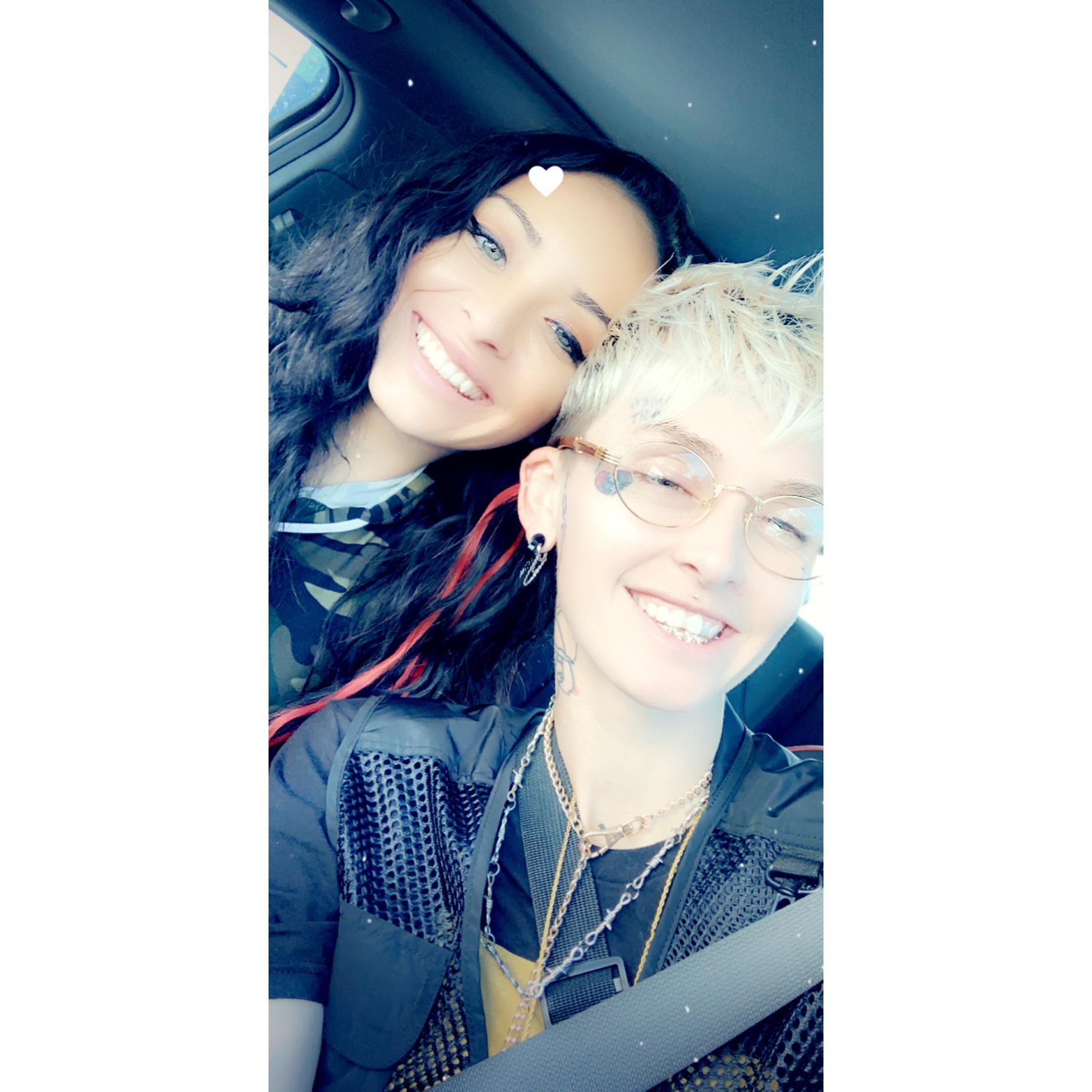 We make each other laugh more than anyone else ever does haha