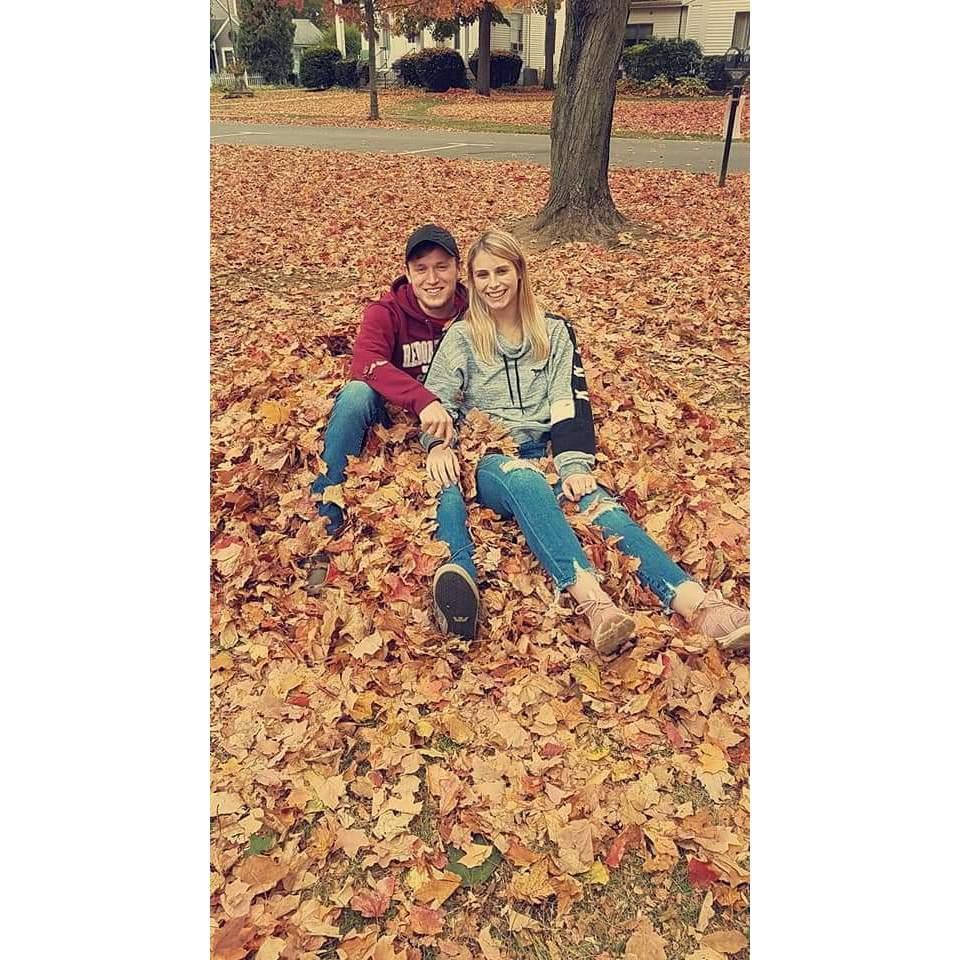 Our trip to the PA Grand Canyon left us falling to a pile of leaves!