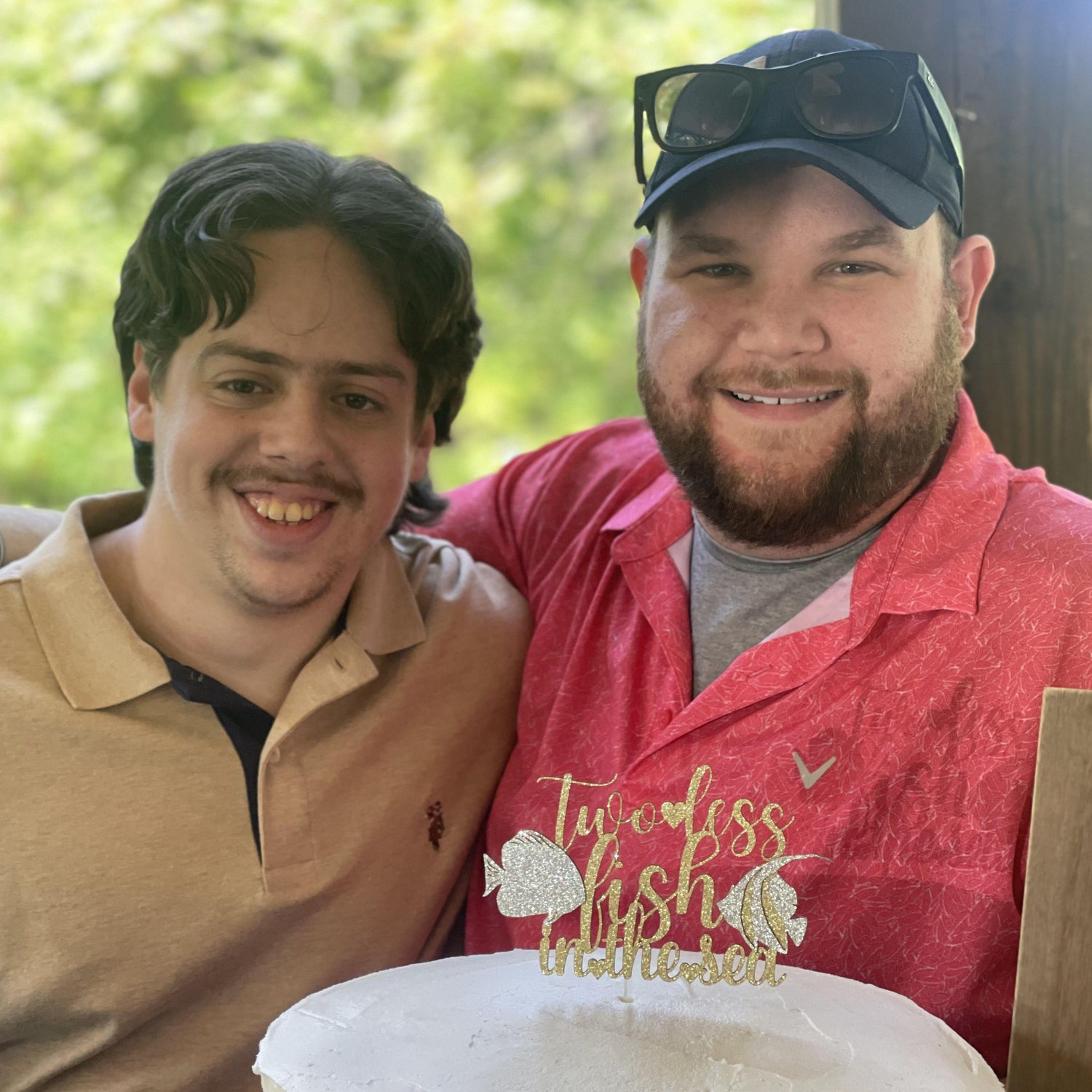 At our engagement party!