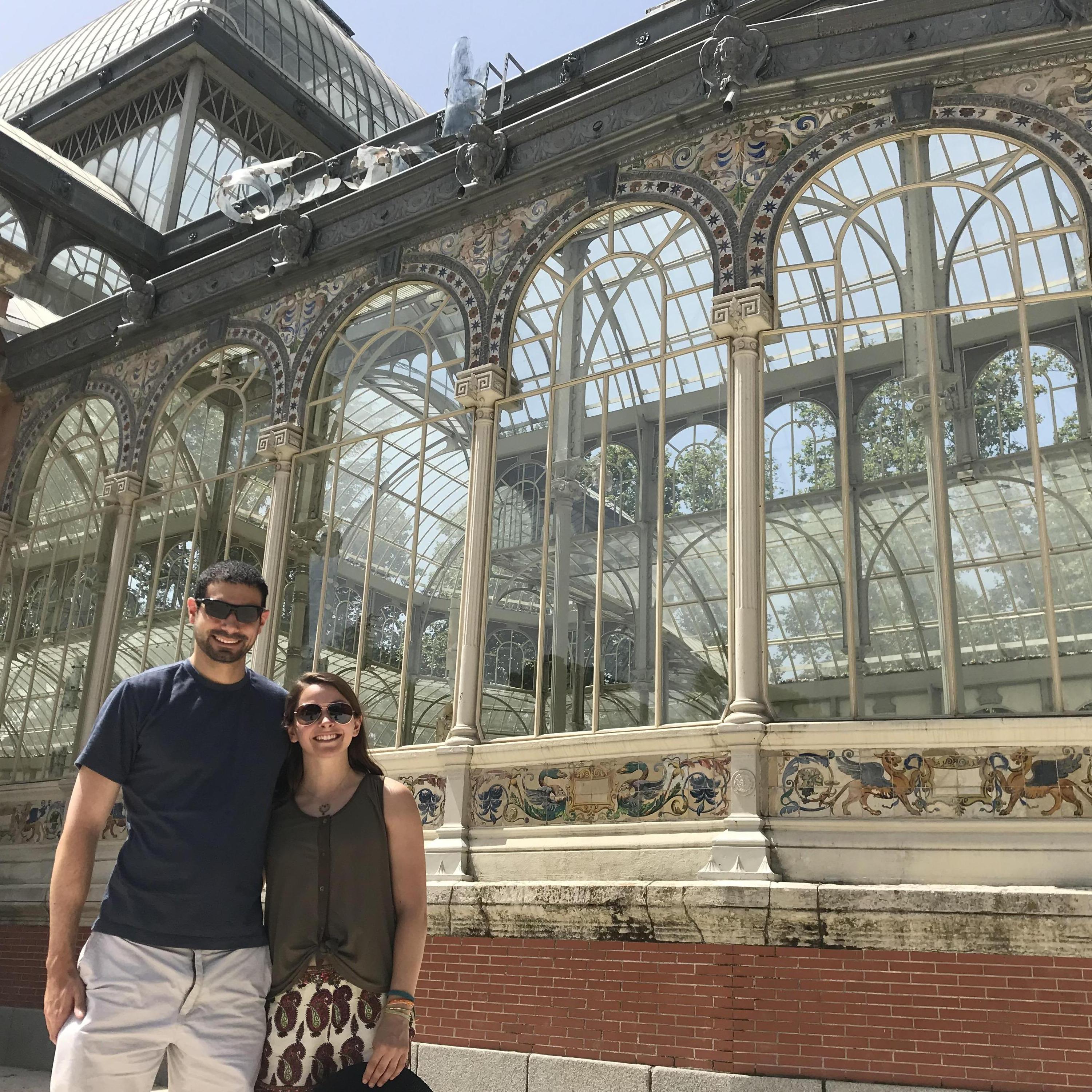 Palacio de Cristal, Madrid, Spain.