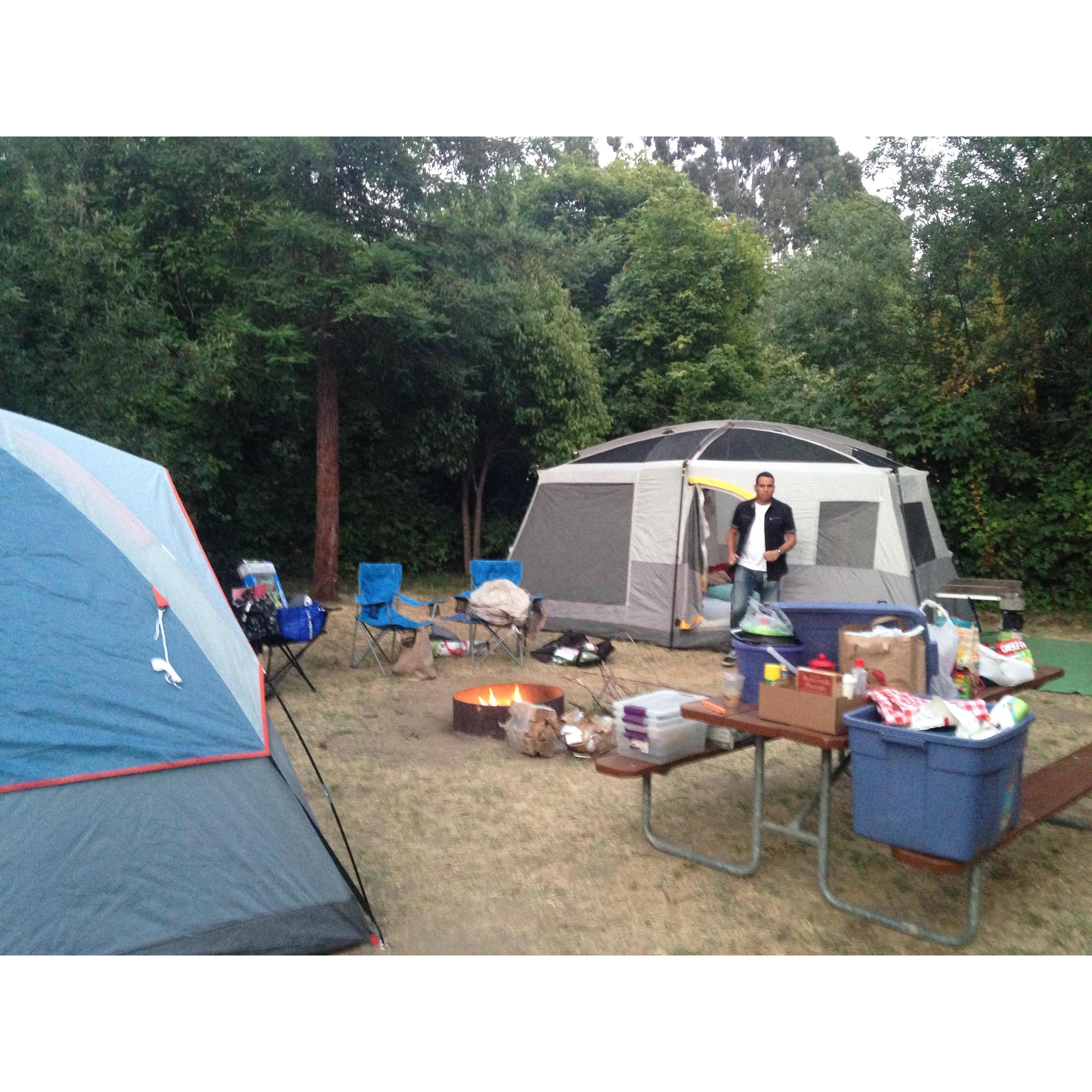 Camping near Russian River- we <3 camping!!