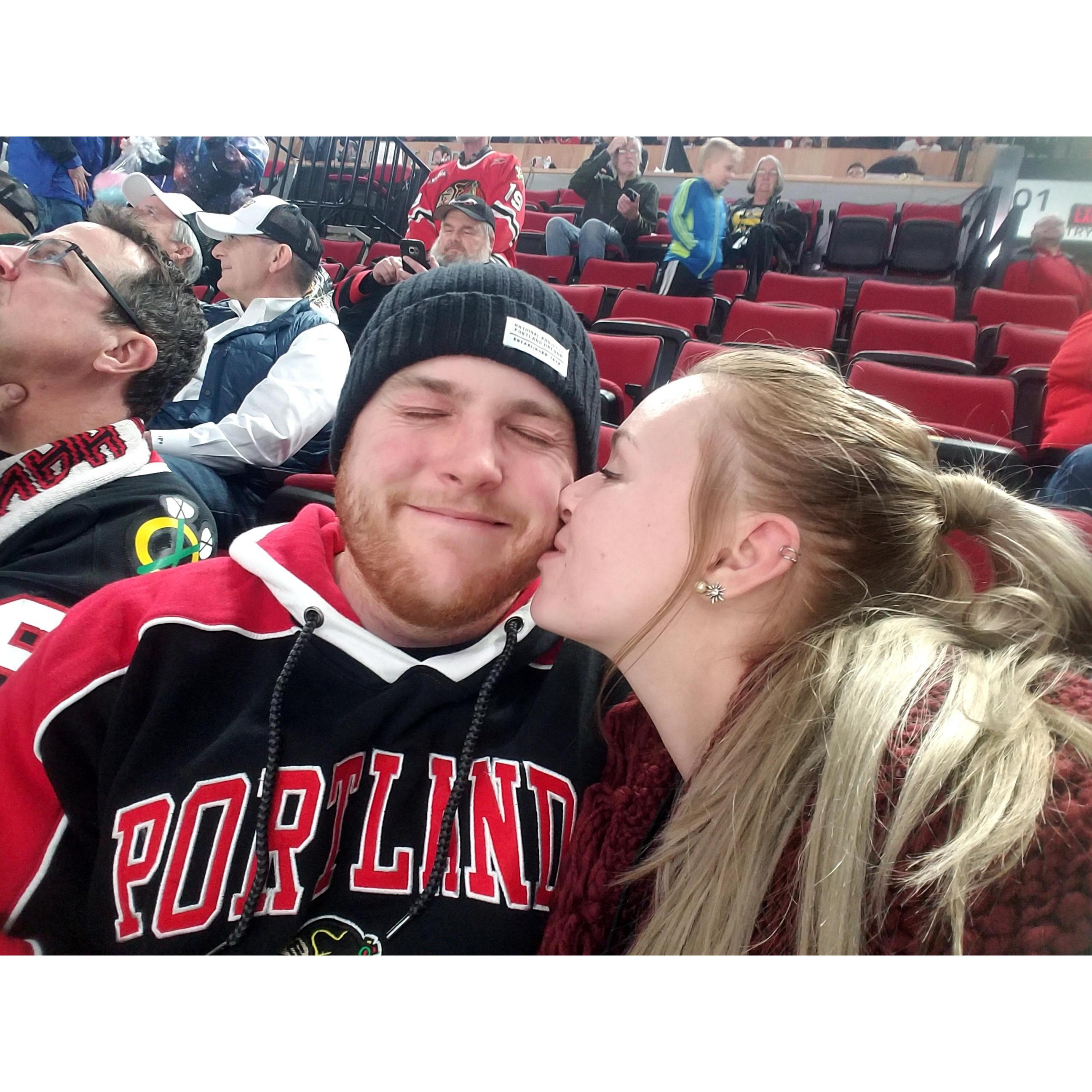 Portland Winterhawks Game, 2018