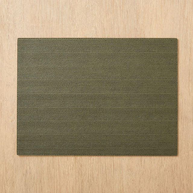 Easy Care Braid Placemats, Green, Set of 4