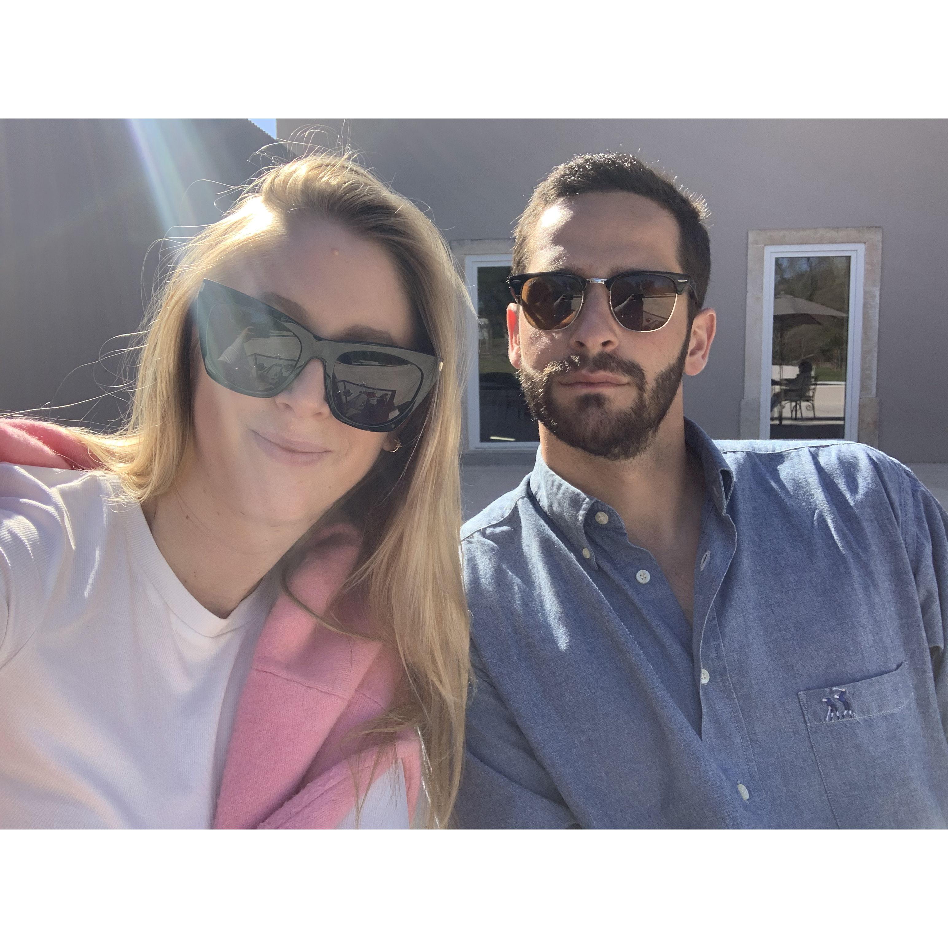 A weekend away together in Obidos
