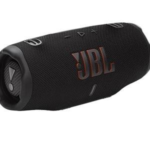 JBL Charge 6 - Portable Waterproof & Drop-Proof Bluetooth Speaker, Bold JBL Pro Sound with AI Sound Boost, 28Hrs of Playtime, Built-in powerbank & Comes with a Sturdy/Removable Carrying Strap (Black)