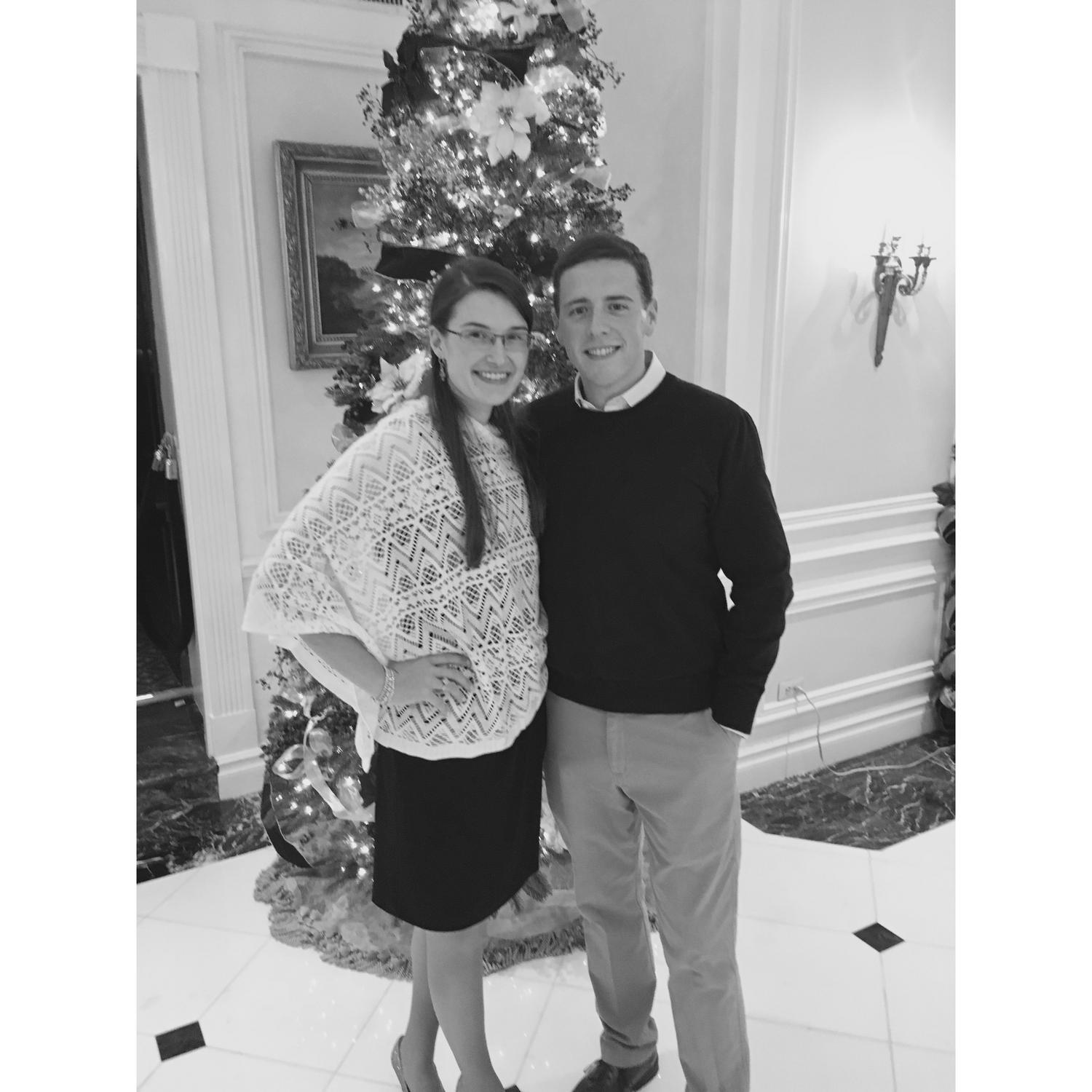Christmas drinks at the Molly Pitcher