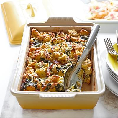 Le Creuset Heritage Stoneware Rectangular Covered Casserole - Marine Blue