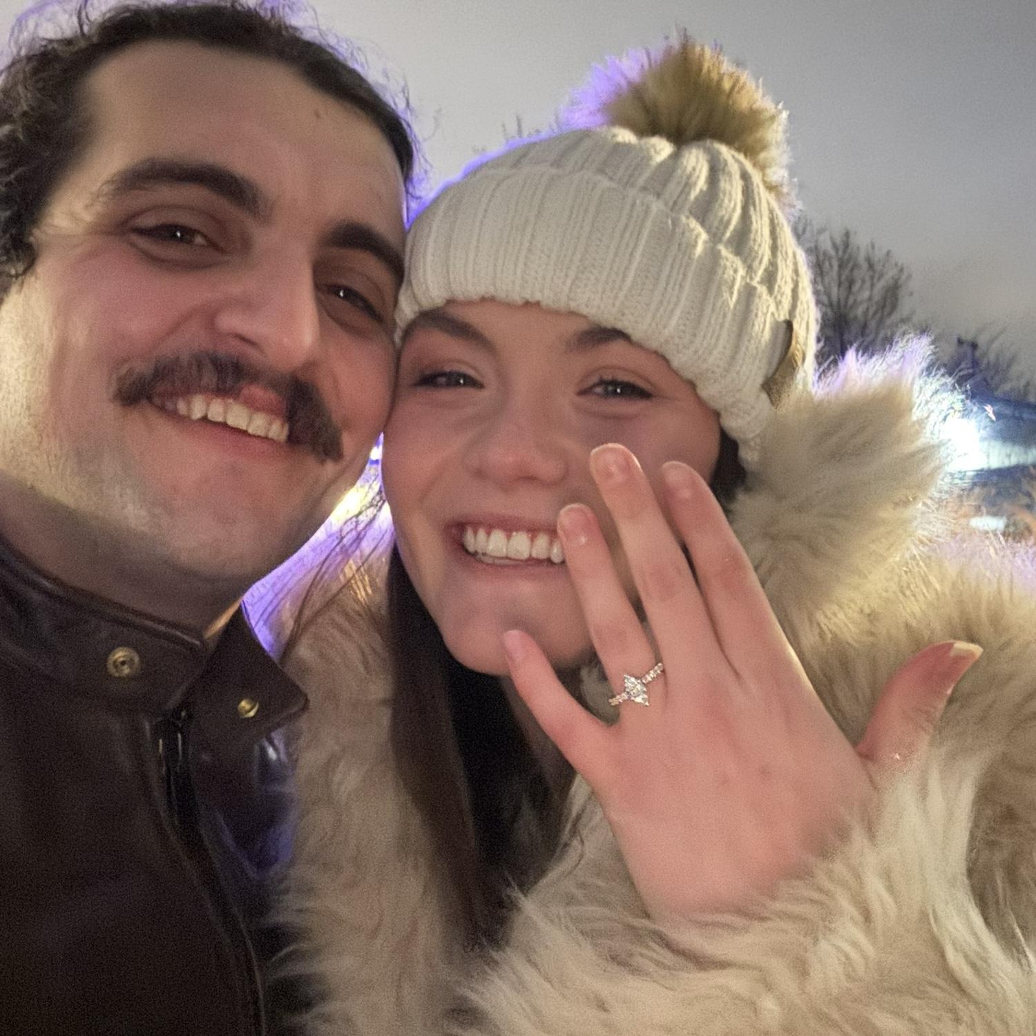 Brian proposed on our annual Christmas Date Night in the North End over the water after going to all our favorite spots in the city!
12/16/2024