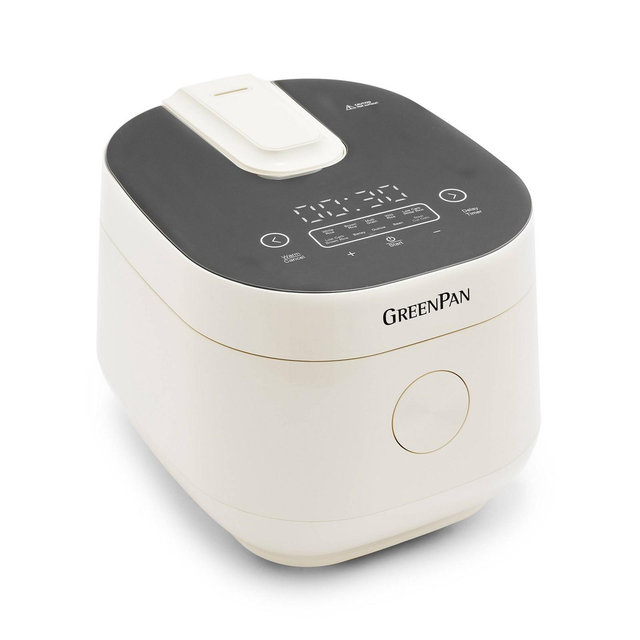 GreenPan Bistro Carb Reducing Rice Cooker Cream