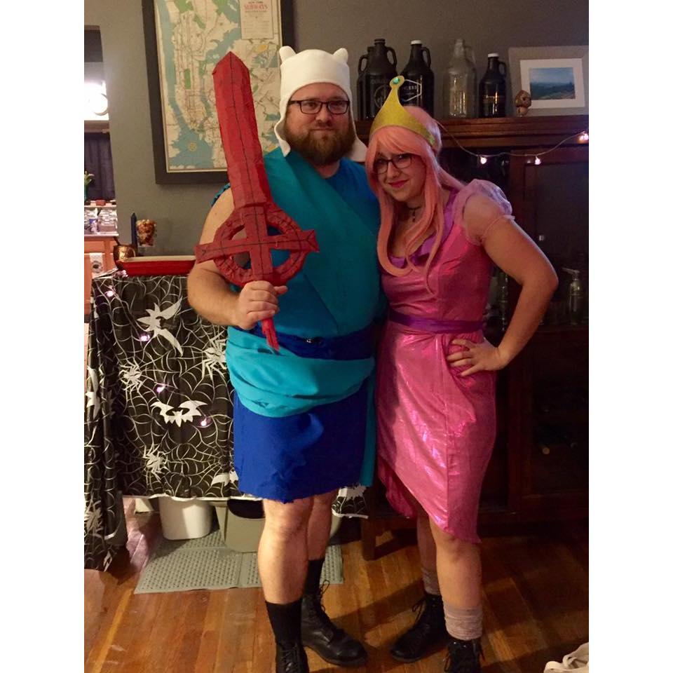 Princess Bubblegum & Adult Finn