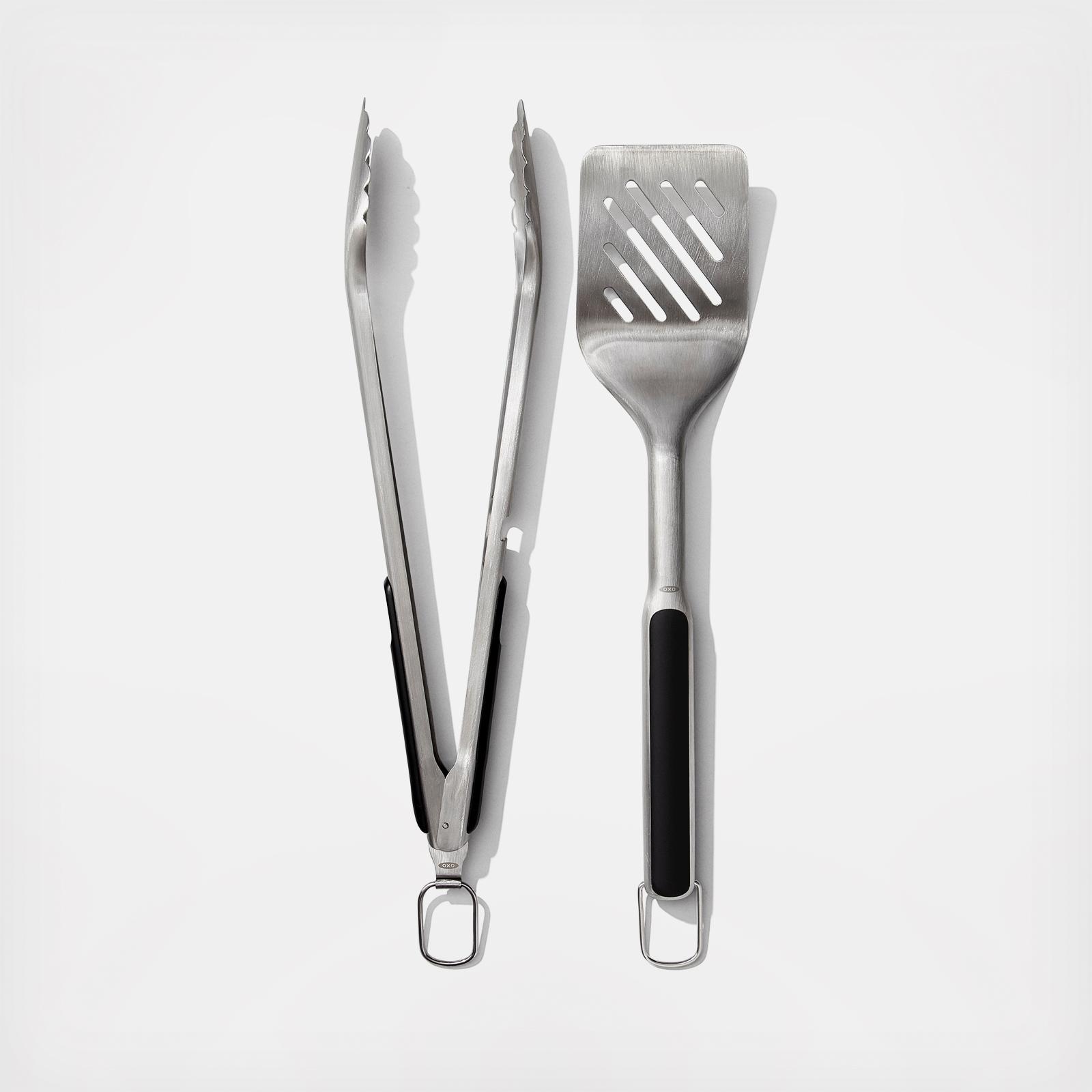 OXO, Good Grips Grilling Turner and Tongs Set - Zola