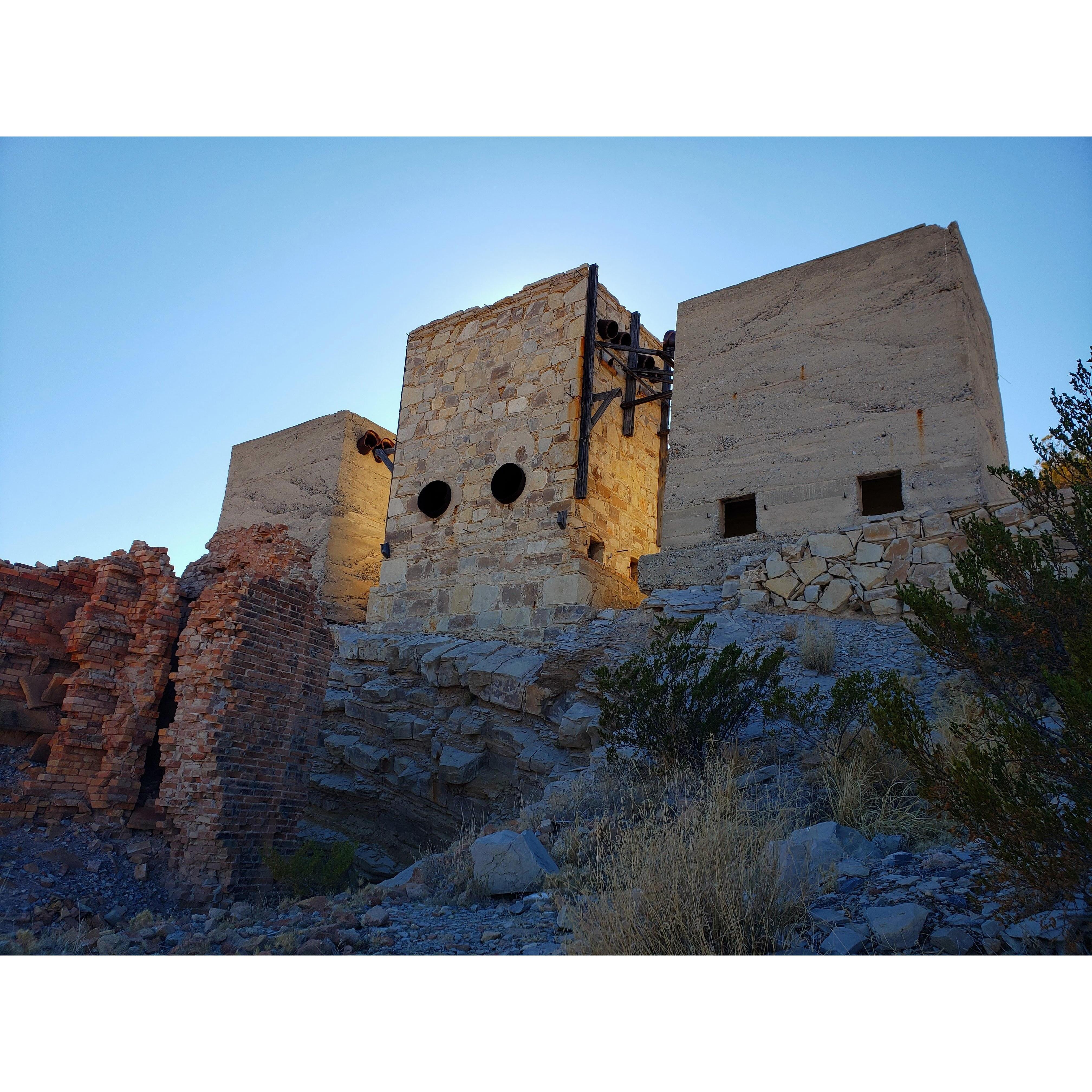 Mariscal Mine trail. This abandoned mercury mine is along the 50.7 mile unmaintained primitive River Road OHV trail. all terrain high clearance vehicles only. Keep an eye out for wild horses!