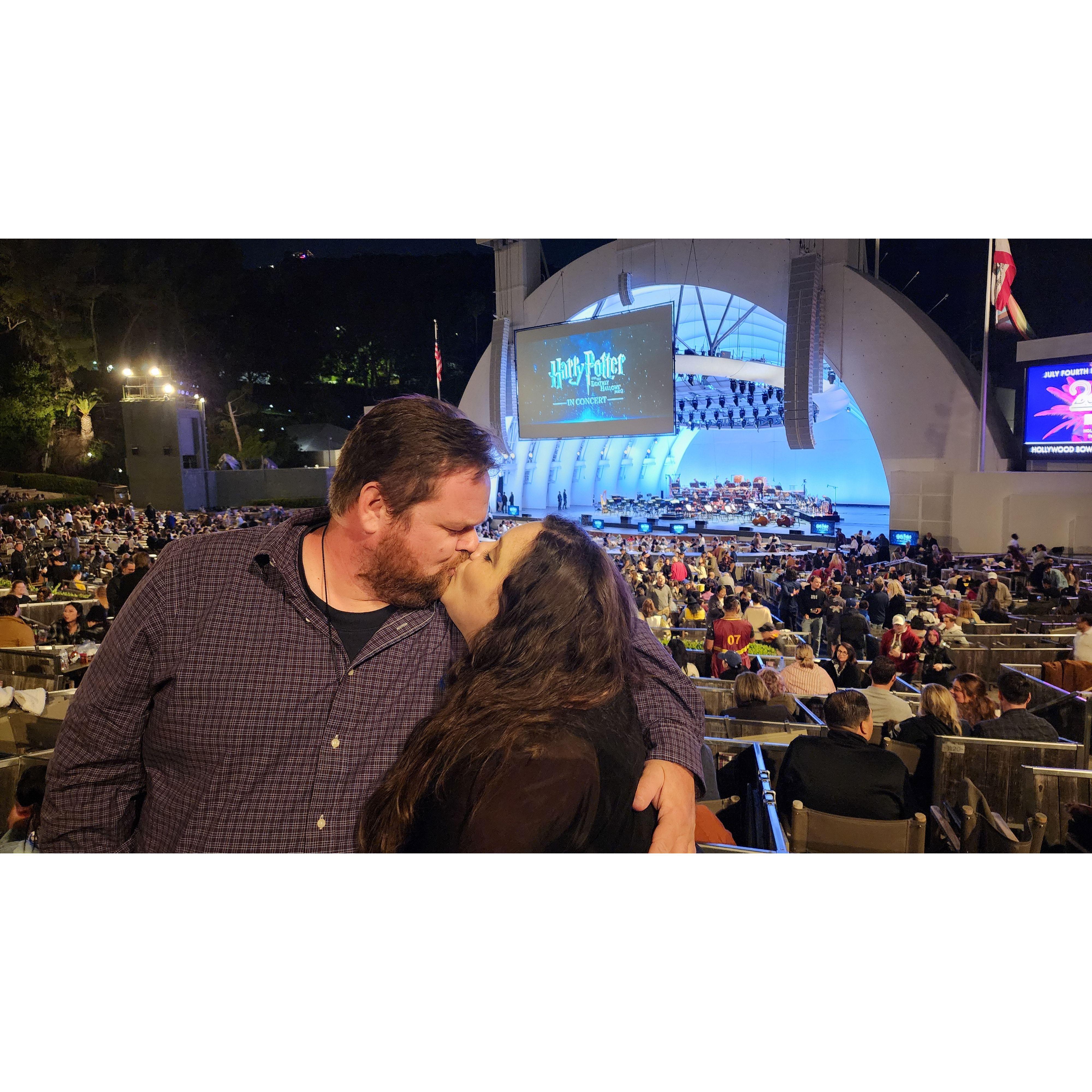 Went to see Harry Potter with a symphony playing the music