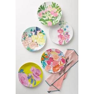 Paint + Petals Melamine Dinner Plate