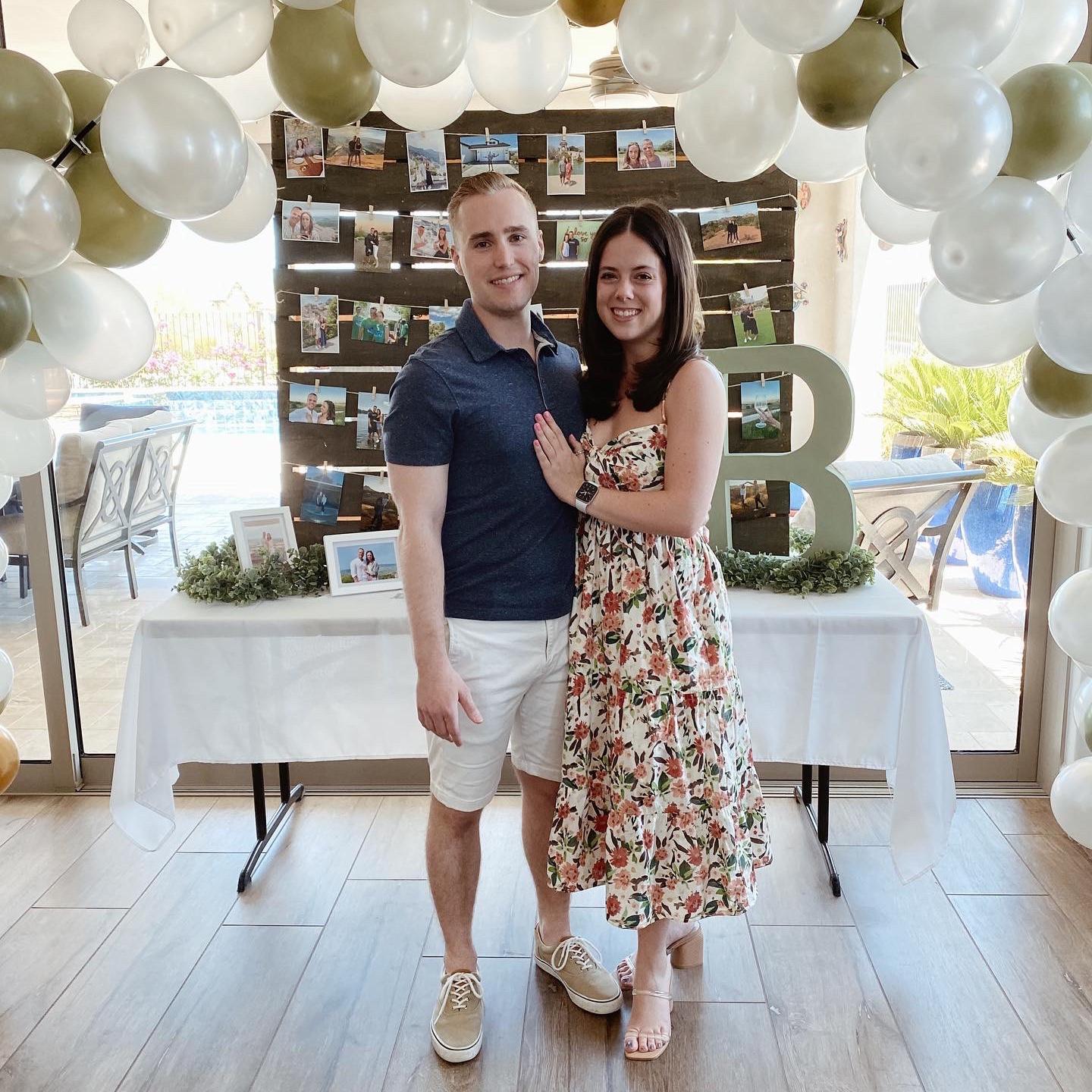 Celebrating Bridget’s older sister, Mollie’s engagement- before following in her shoes!