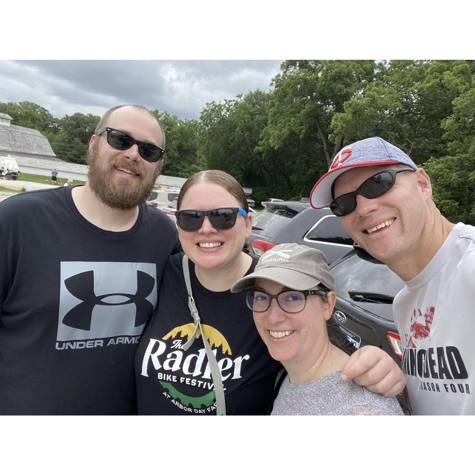 Post-Radler Ride #2... which was undertaken with varying degrees of success.