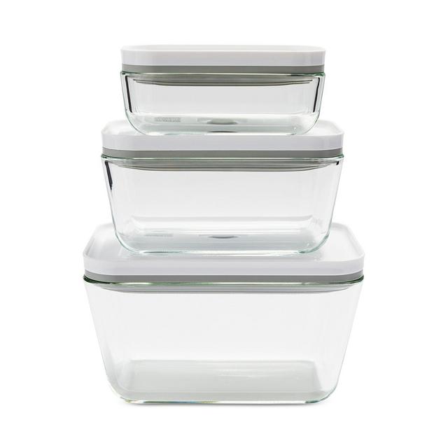 Zwilling J.A. Henckels Fresh & Save Vacuum Glass Containers, Set of 3