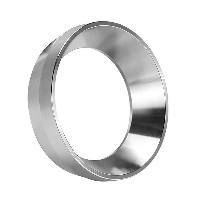 51mm Espresso Dosing Funnel, DIBTSA Stainless Steel Coffee Dosing Ring Compatible with 51mm Portafilter (51mm)