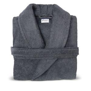 Organic Bathrobe-Slate, size large