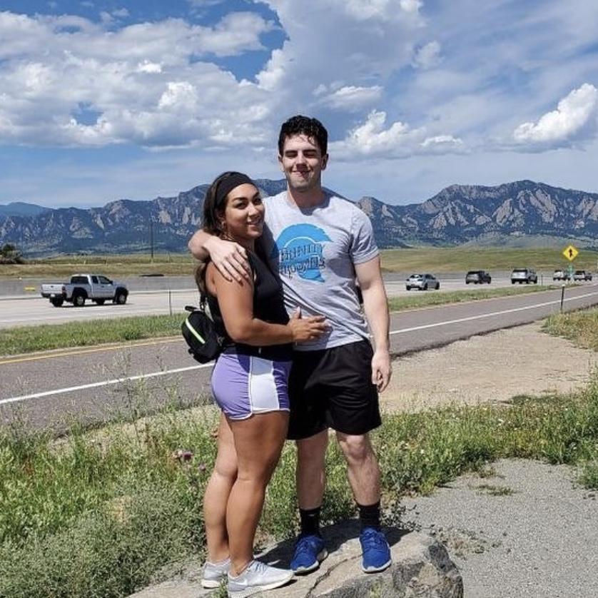 Brianna visits Dechlyn in Colorado during COVID